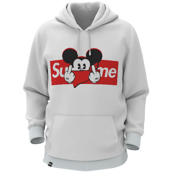 Supreme Mickey Mouse Middle Finger Hoodie - Show Your Edgy Side with ...